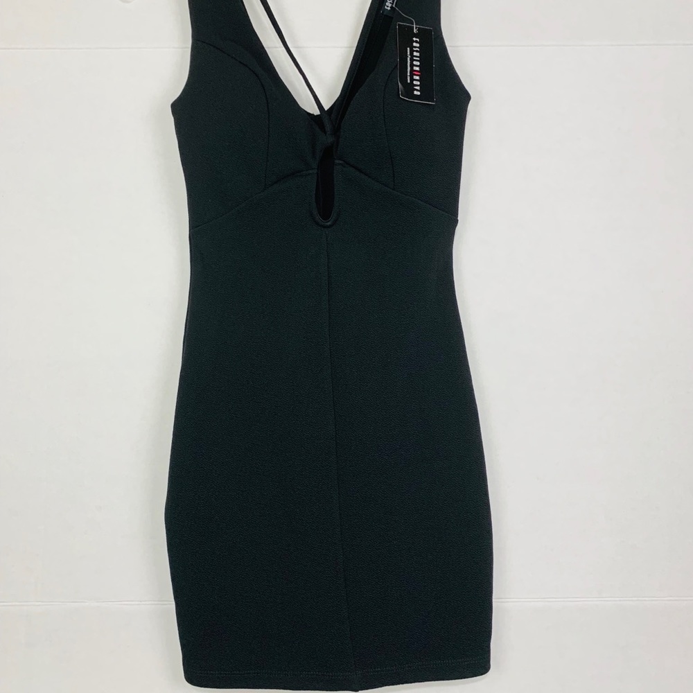 Fashion Nova Black lose my breath party Dress
